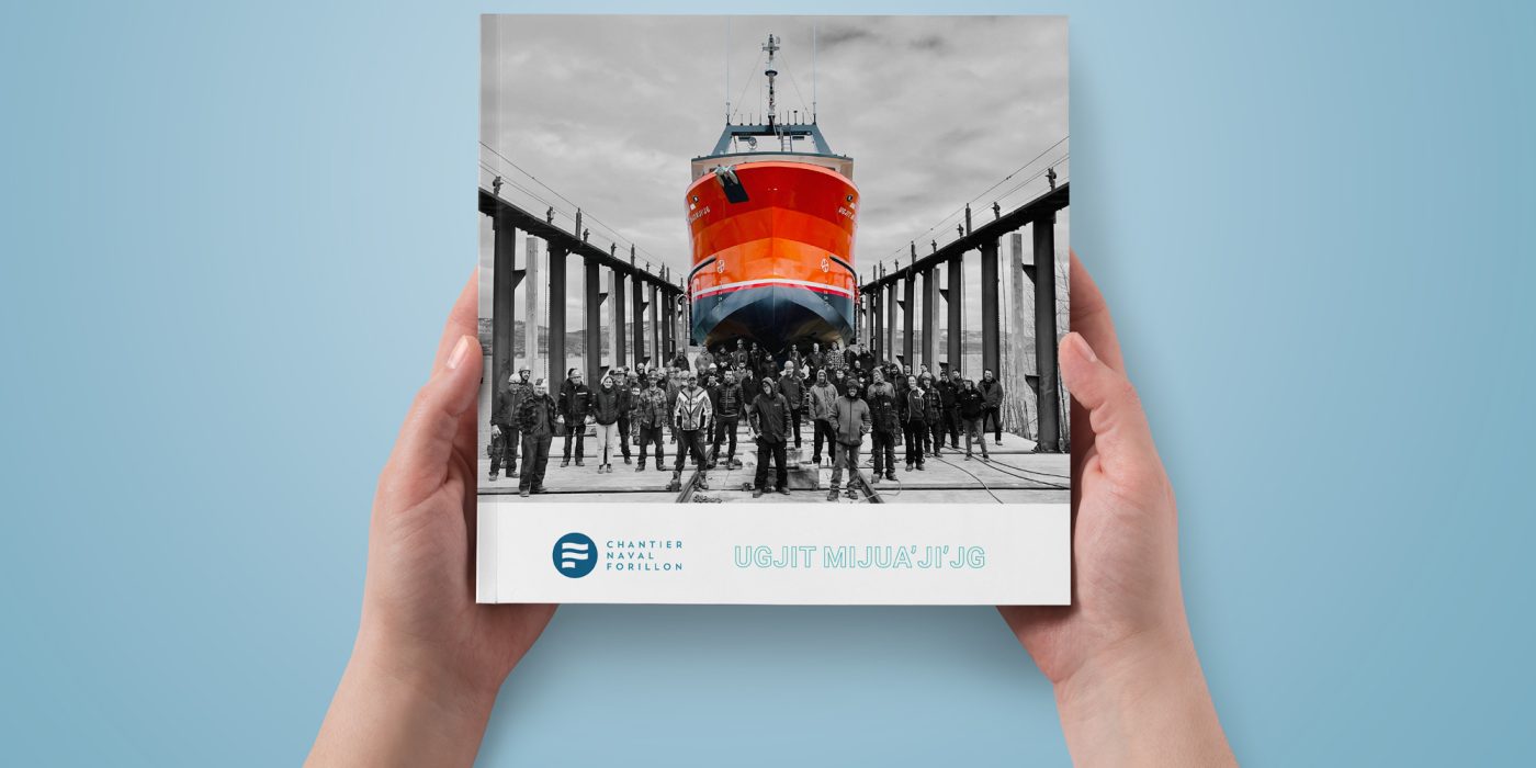 Livre Chantier naval forillon